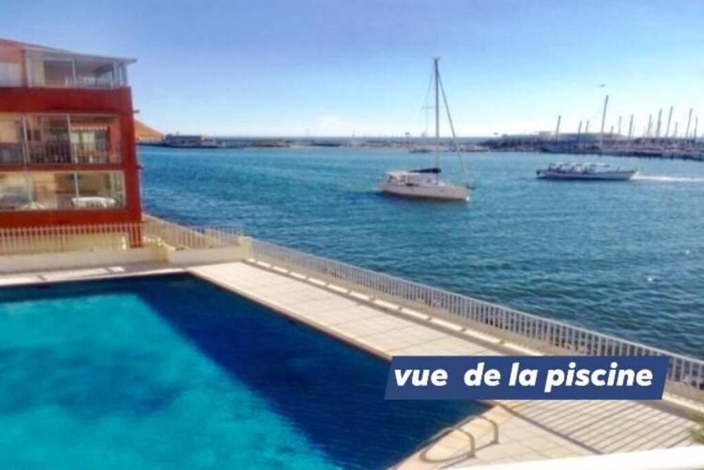 Le Panoramique Cap D'Agde Apartment Bagian luar foto